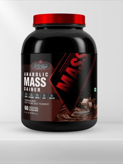 Pro Nutri Core Anabolic Mass Gainer Milk Chocolate, 3kg