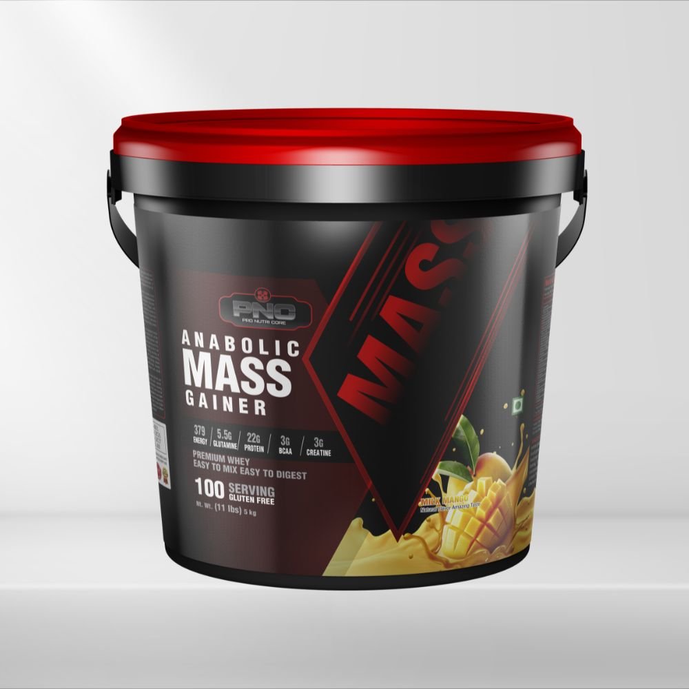 Pro Nutri Core Anabolic Mass Gainer Milk Mango, 5kg