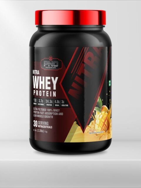 Nitra Whey Protein, Milk Mango, 1kg