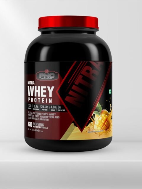 Nitra Whey Protein, Milk Mango, 2kg