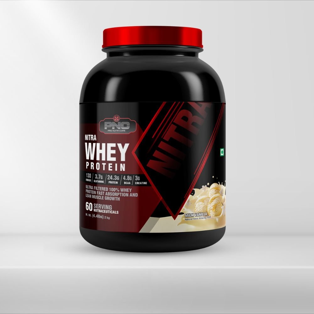 Nitra Whey Protein, Milk Vanilla, 2kg