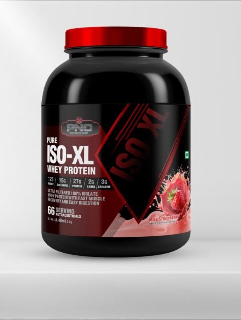 Pure ISO Whey Protein, Milk Strawberry, 2kg